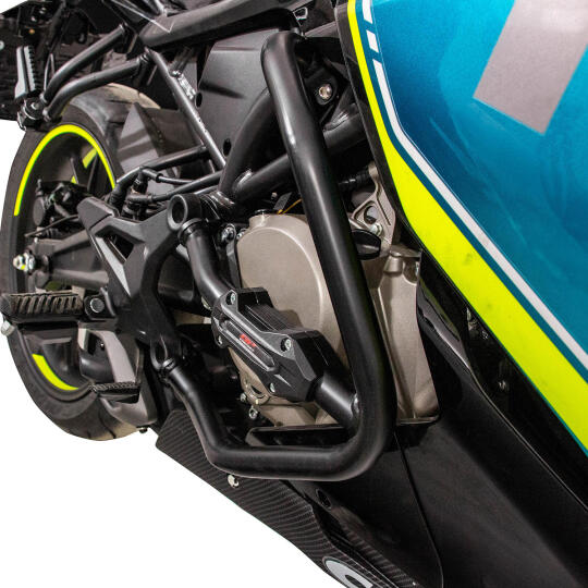 GP Kompozit CF Moto 250 SR 2020-2025 Uyumlu Motor Koruma Demiri Siyah - 3
