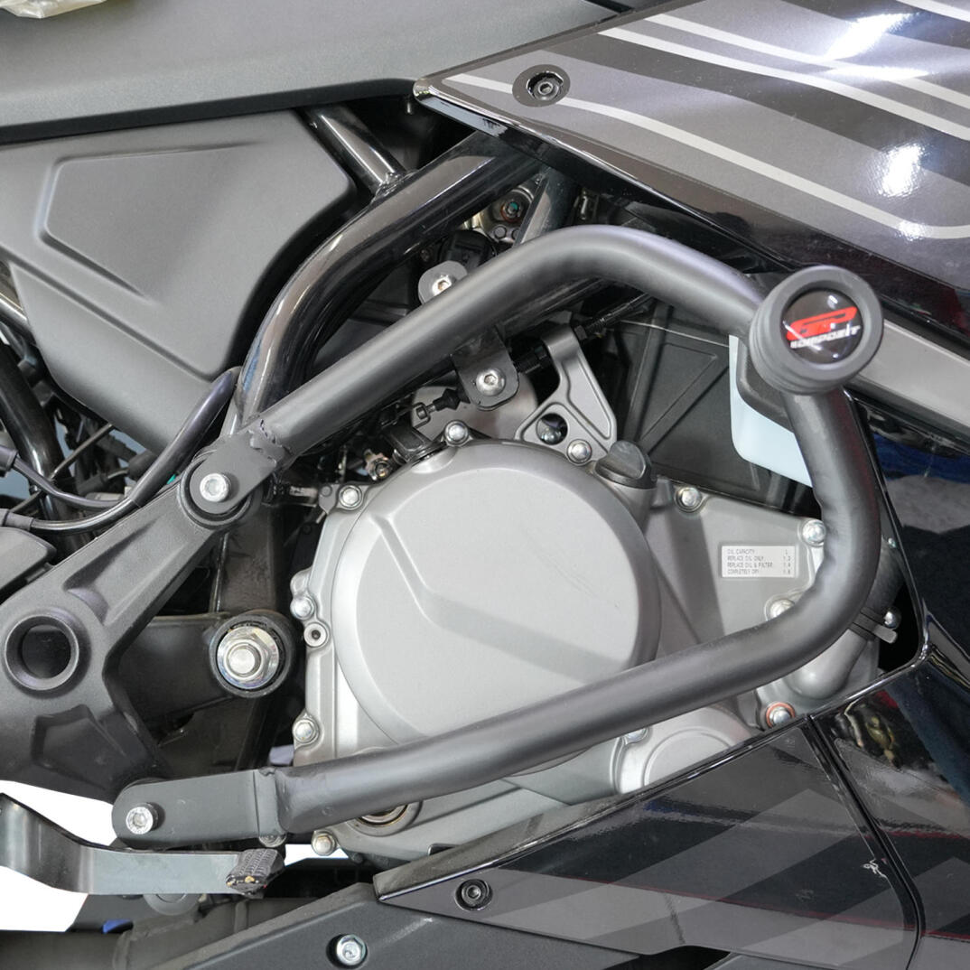 GP Kompozit CF Moto 250 SR 2026 Uyumlu Motor Koruma Demiri Siyah - 3