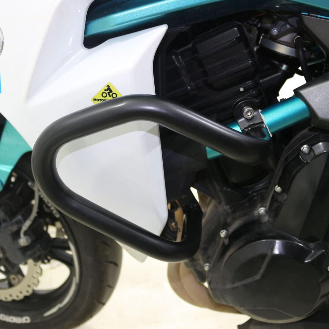 GP Kompozit CF Moto 400 NK / 650 NK 2017-2020 Uyumlu Motor Koruma Demiri Siyah - 2