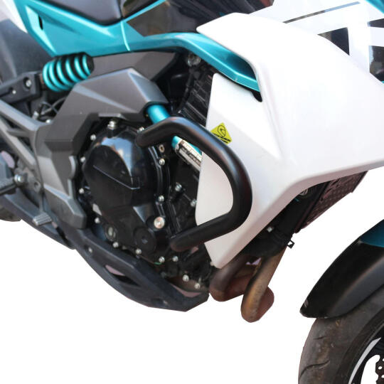 GP Kompozit CF Moto 400 NK / 650 NK 2017-2020 Uyumlu Motor Koruma Demiri Siyah - 3