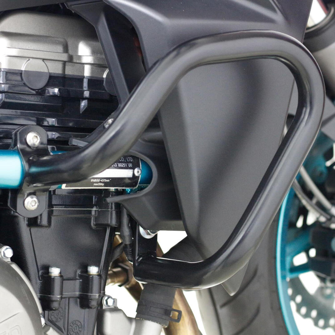 GP Kompozit CF Moto 400 NK / 650 NK 2017-2020 Uyumlu Motor Koruma Demiri Siyah - 4