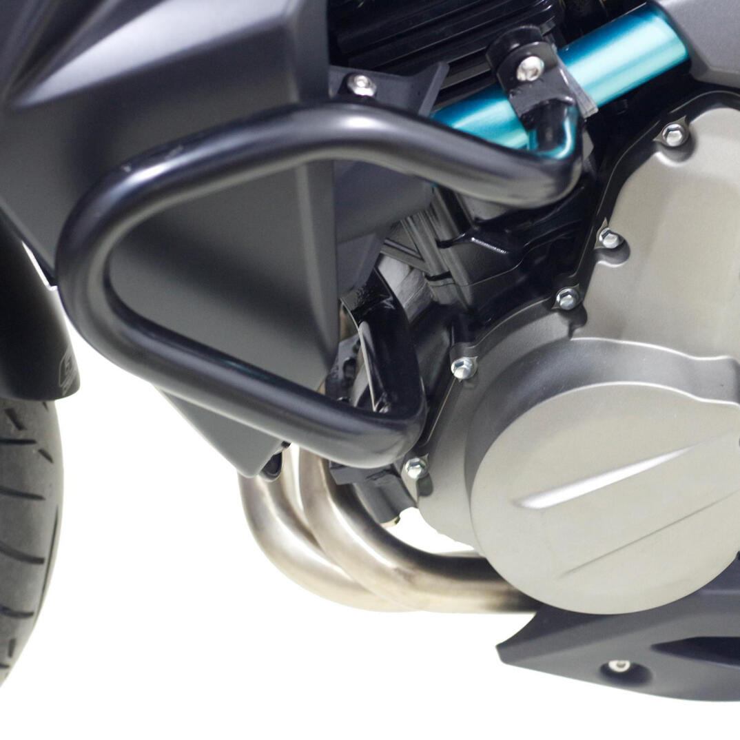 GP Kompozit CF Moto 400 NK / 650 NK 2017-2020 Uyumlu Motor Koruma Demiri Siyah - 5