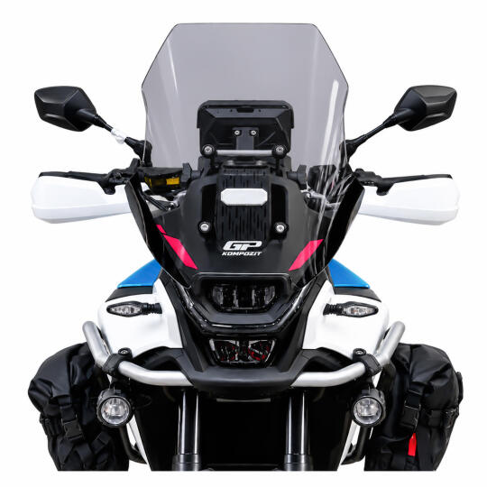 GP Kompozit CF Moto 450 MT 2023-2026 Uyumlu Ön Cam Füme (1)