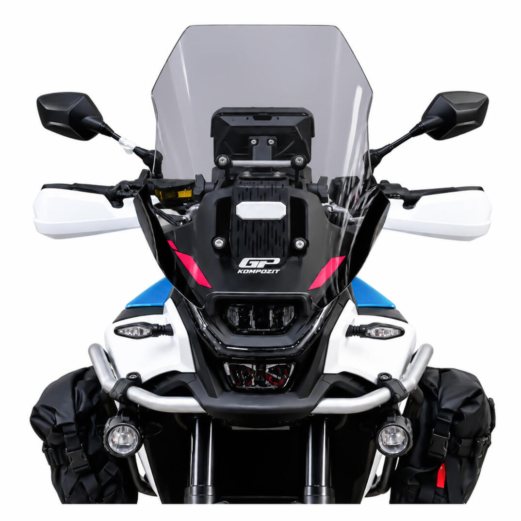 GP Kompozit CF Moto 450 MT 2023-2026 Uyumlu Ön Cam Füme - 2