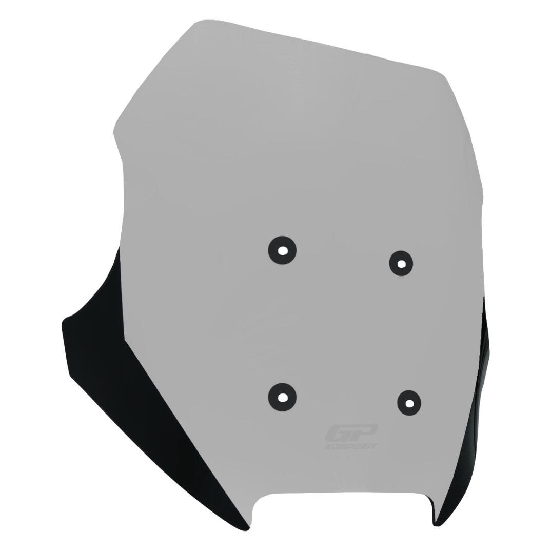 GP Kompozit CF Moto 450 MT 2023-2026 Uyumlu Ön Cam Füme - 6