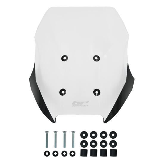 GP Kompozit CF Moto 450 MT 2023-2026 Uyumlu Ön Cam Şeffaf - 6