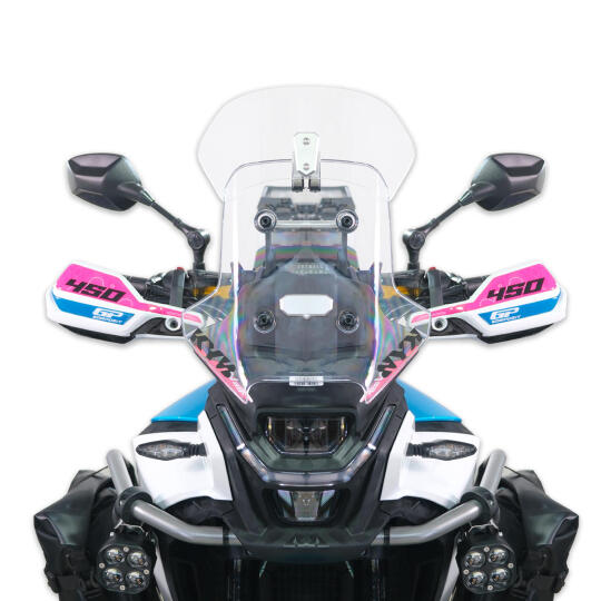 GP Kompozit CF Moto 450 MT 2024-2026 Uyumlu Tank Pad Seti Mavi - 7