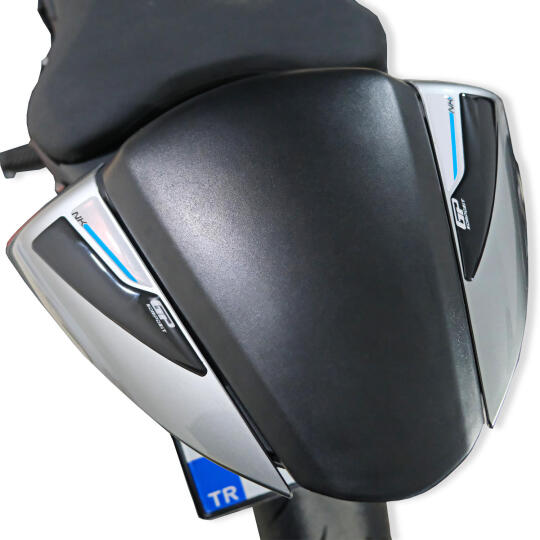 GP Kompozit CF Moto 450 NK 2024-2026 Uyumlu Tank Pad Mavi - 4