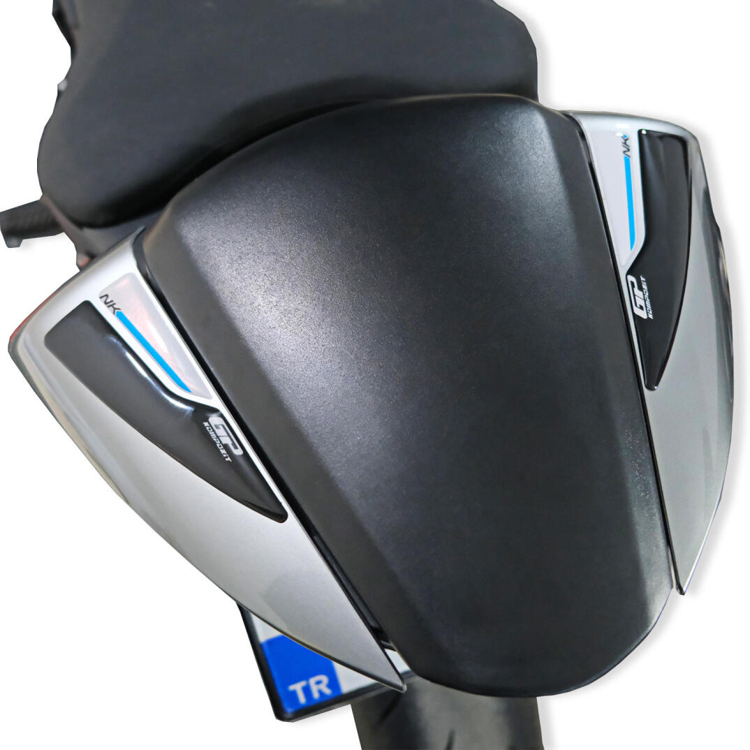 GP Kompozit CF Moto 450 NK 2024-2026 Uyumlu Tank Pad Mavi - 4