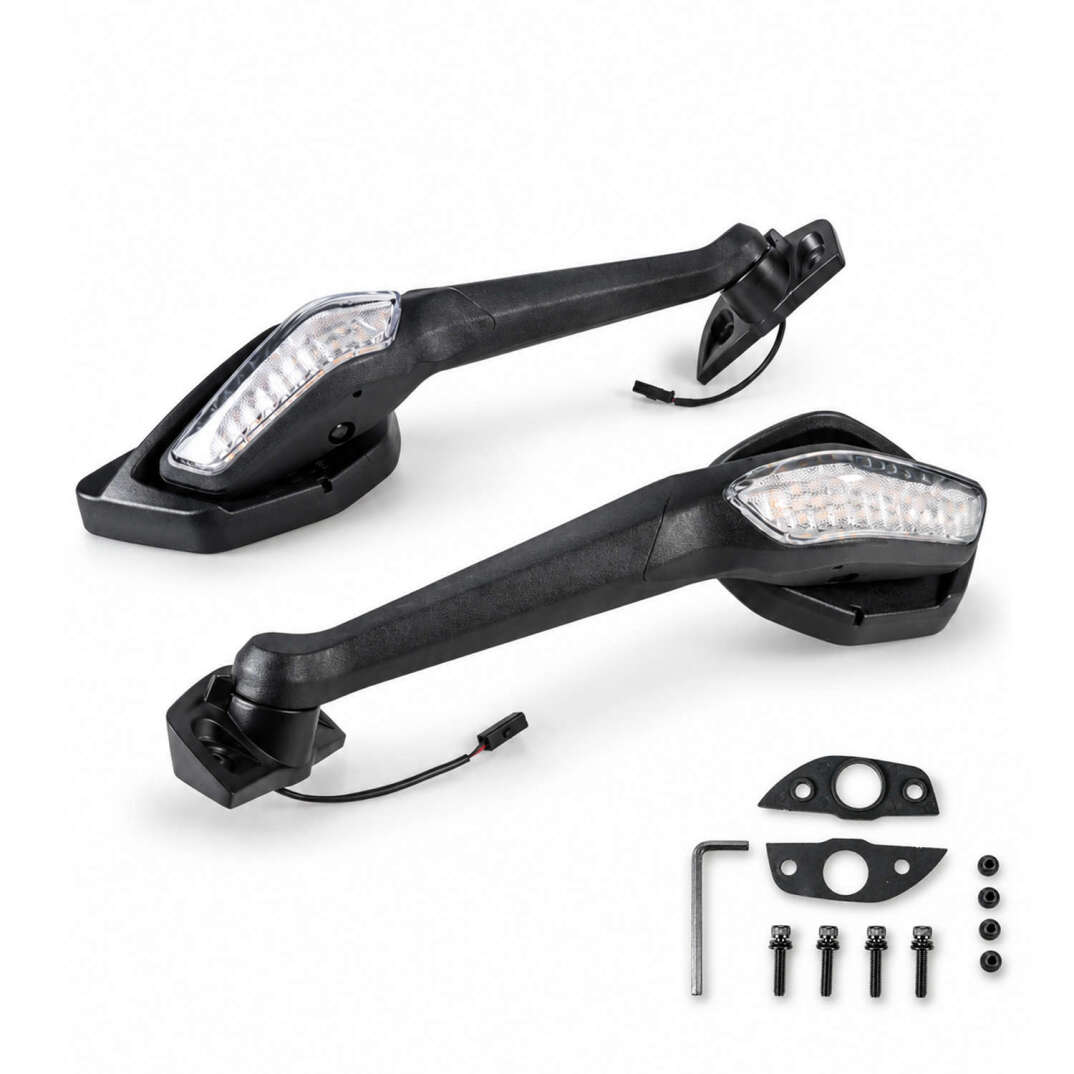 GP Kompozit CF Moto 450 SR 2023-2026 Uyumlu Motosiklet Dikiz Aynası Siyah - 4