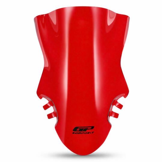 GP Kompozit CF Moto 450 SR 2023-2026 Uyumlu Ön Cam Kırmızı