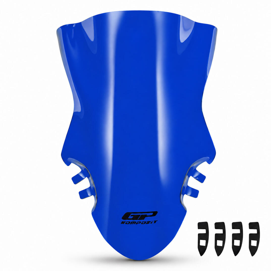 GP Kompozit CF Moto 450 SR 2023-2026 Uyumlu Ön Cam Mavi - 4