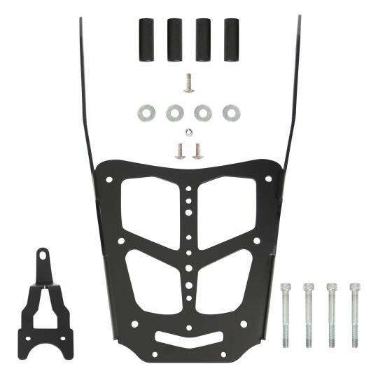 GP Kompozit CF Moto 700 CL-X 2022-2026 Uyumlu Çanta Demiri Siyah - 7