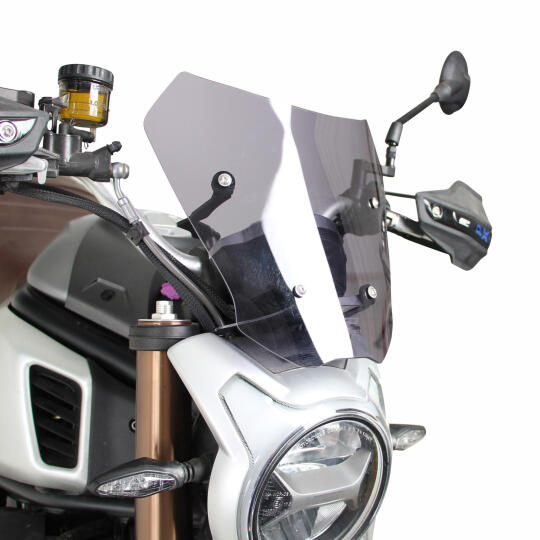 GP Kompozit CF Moto 700 CL-X 2022-2026 Uyumlu Ön Cam Füme - 4