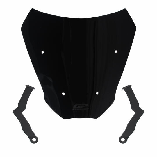 GP Kompozit CF Moto 700 CL-X 2022-2026 Uyumlu Ön Cam Siyah