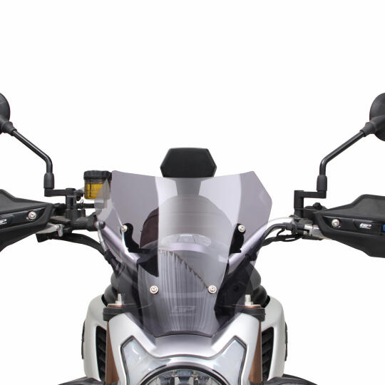 GP Kompozit CF Moto 700 CL-X 2022-2026 Uyumlu Ön Cam Siyah (1)