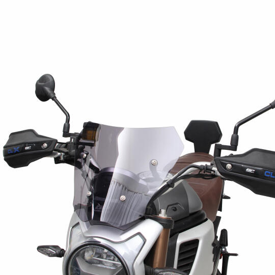 GP Kompozit CF Moto 700 CL-X 2022-2026 Uyumlu Ön Cam Siyah - 3