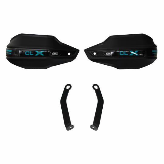 GP Kompozit CF Moto 700 CL-X 2022-2026 Uyumlu Plastik Elcik Koruma Siyah