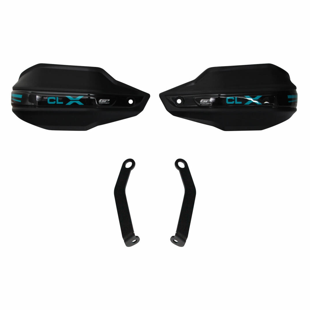 GP Kompozit CF Moto 700 CL-X 2022-2026 Uyumlu Plastik Elcik Koruma Siyah - 1