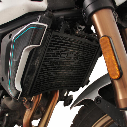 GP Kompozit CF Moto 700 CL-X 2022-2026 Uyumlu Radyatör Koruma Siyah (1)