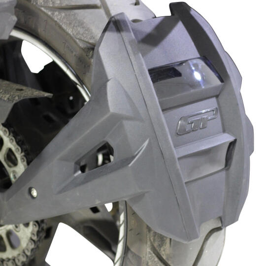 GP Kompozit CF Moto 800 MT 2022-2024 Uyumlu Arka Çamur Sıyırıcı Siyah - 4
