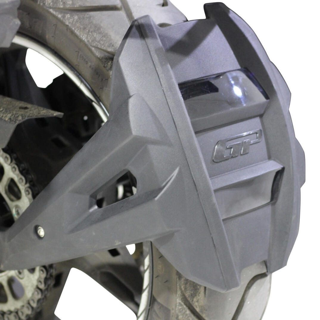 GP Kompozit CF Moto 800 MT 2022-2024 Uyumlu Arka Çamur Sıyırıcı Siyah - 4