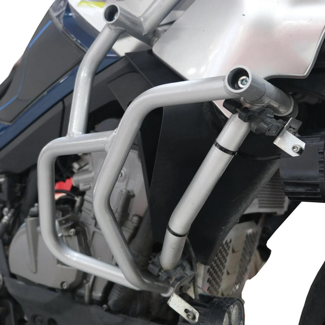 GP Kompozit CF Moto 800 MT 2022-2024 Uyumlu Motor Koruma Demiri Gri - 2