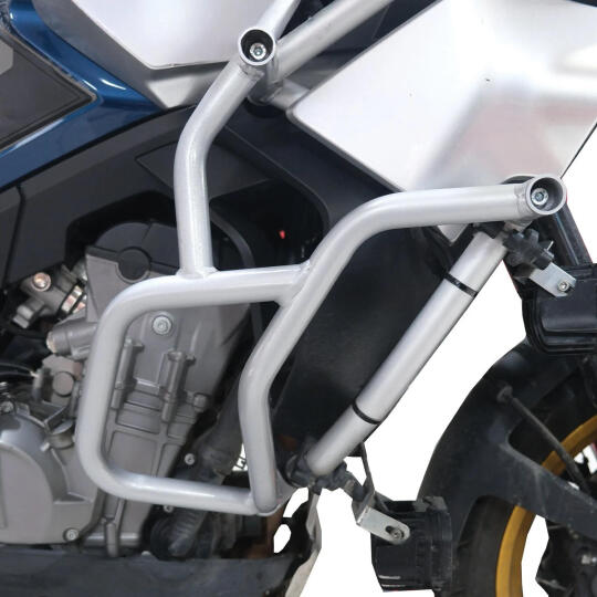 GP Kompozit CF Moto 800 MT 2022-2024 Uyumlu Motor Koruma Demiri Gri - 3