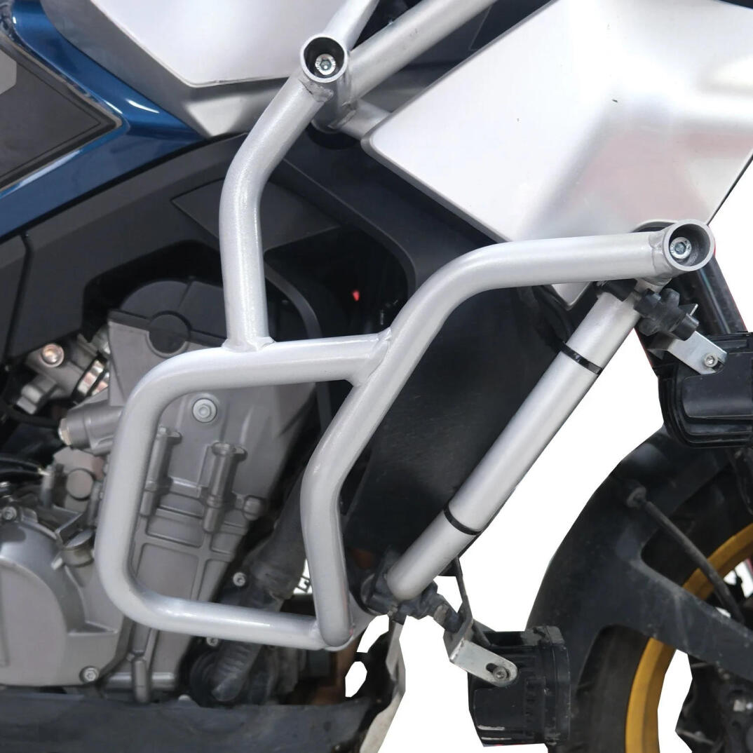 GP Kompozit CF Moto 800 MT 2022-2024 Uyumlu Motor Koruma Demiri Gri - 3