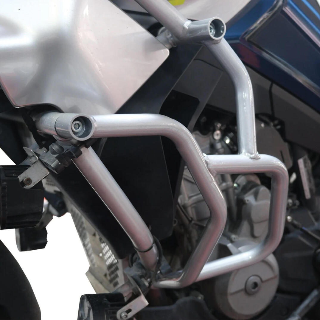 GP Kompozit CF Moto 800 MT 2022-2024 Uyumlu Motor Koruma Demiri Gri - 4