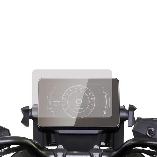 GP Kompozit CF Moto 800 MT 2022-2024 Uyumlu Motosiklet Ekran Koruyucu Şeffaf (1)