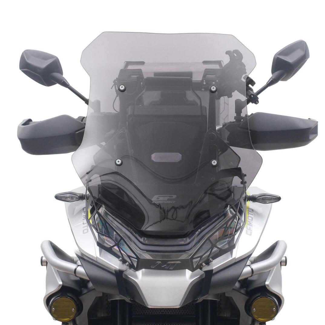 GP Kompozit CF Moto 800 MT 2022-2025 Uyumlu Ön Cam Füme - 2