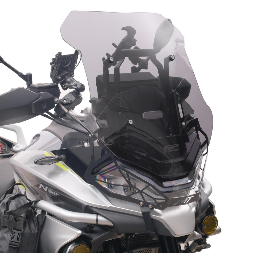 GP Kompozit CF Moto 800 MT 2022-2025 Uyumlu Ön Cam Füme - 3