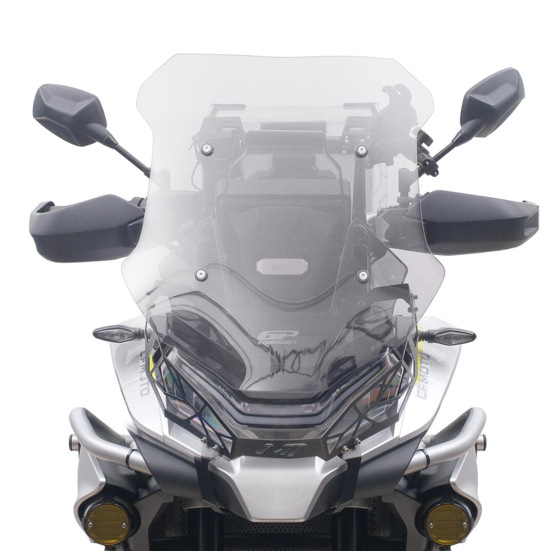 GP Kompozit CF Moto 800 MT 2022-2025 Uyumlu Ön Cam Şeffaf - 2