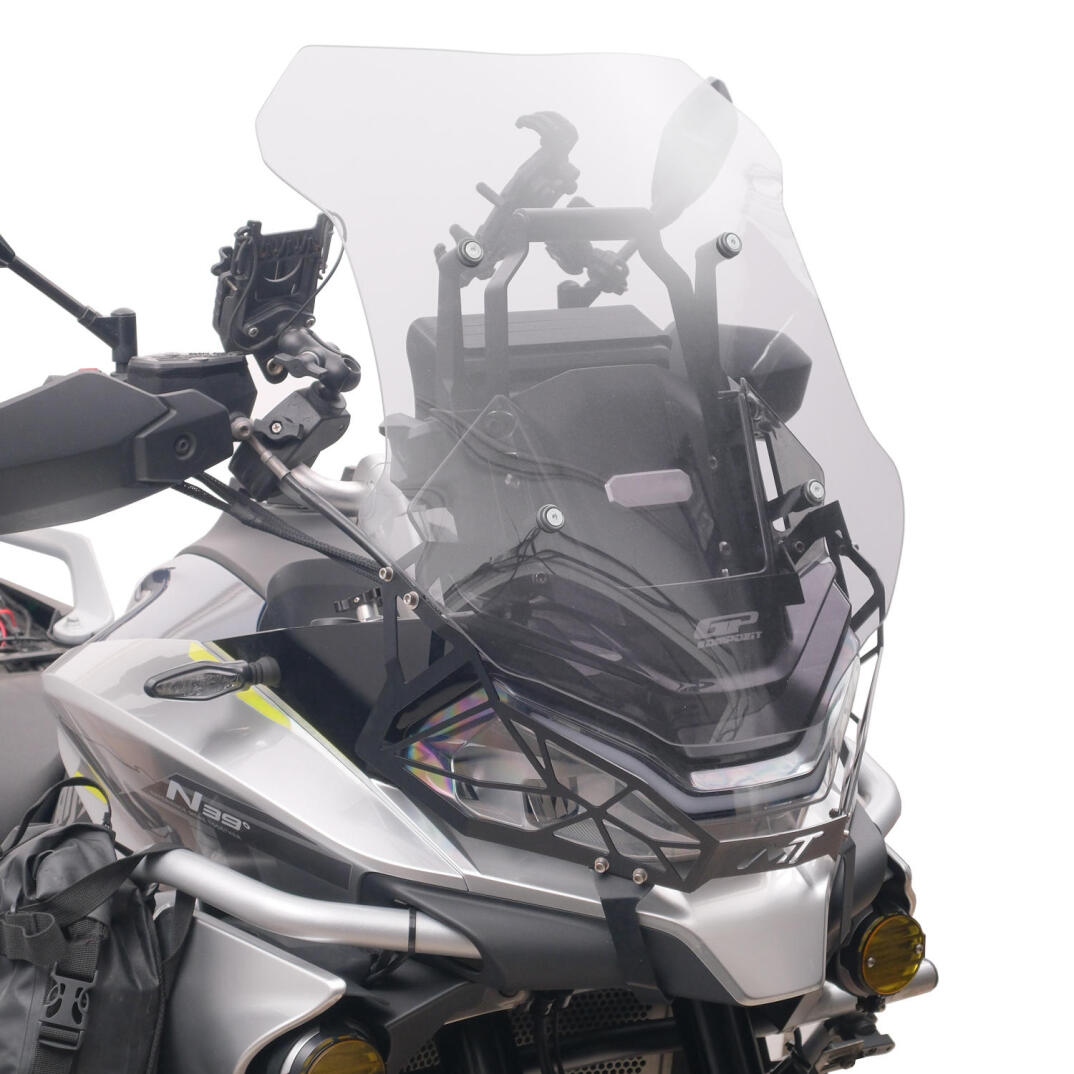 GP Kompozit CF Moto 800 MT 2022-2025 Uyumlu Ön Cam Şeffaf - 3