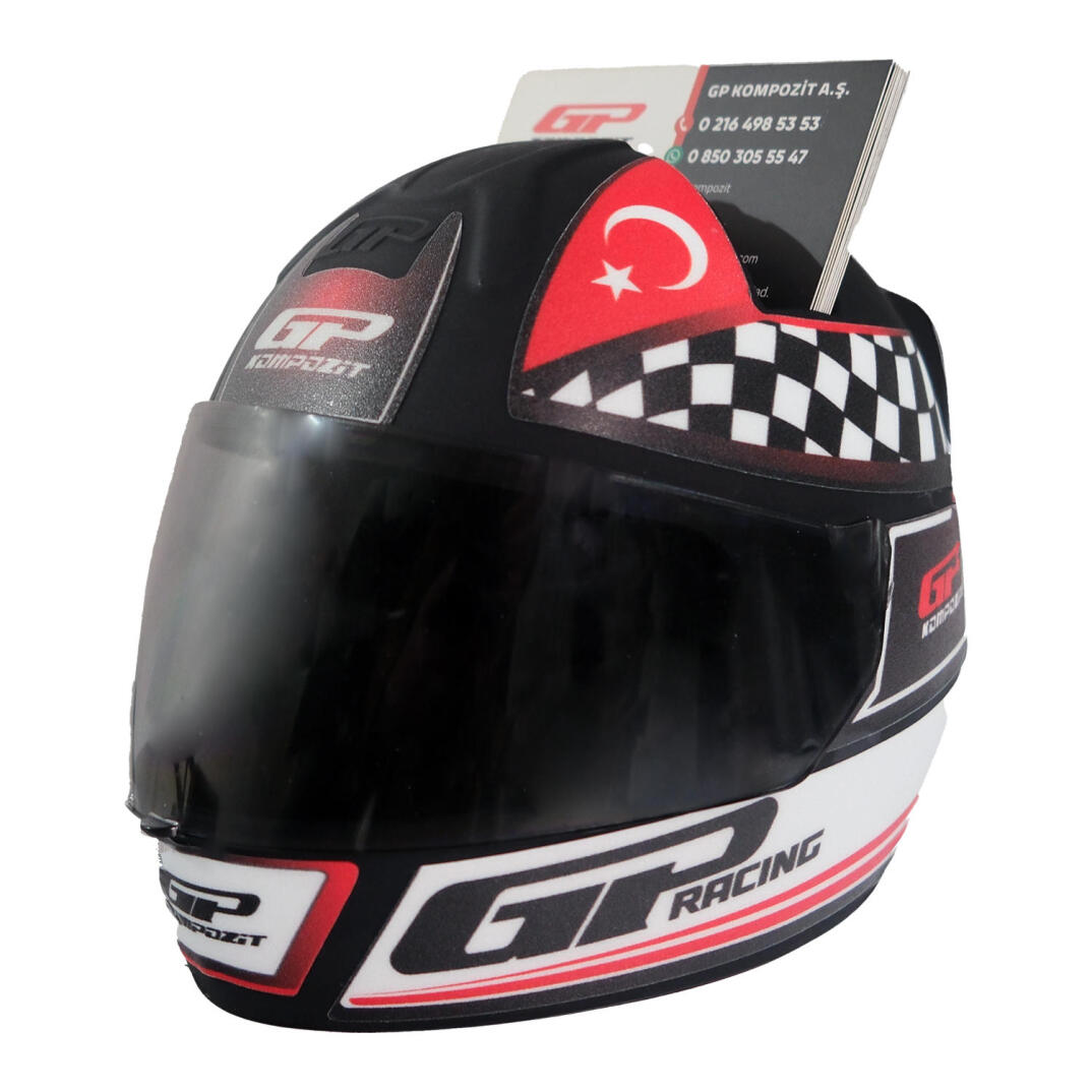 GP Kompozit DKR01 Masaüstü Dekoratif Kask - 3