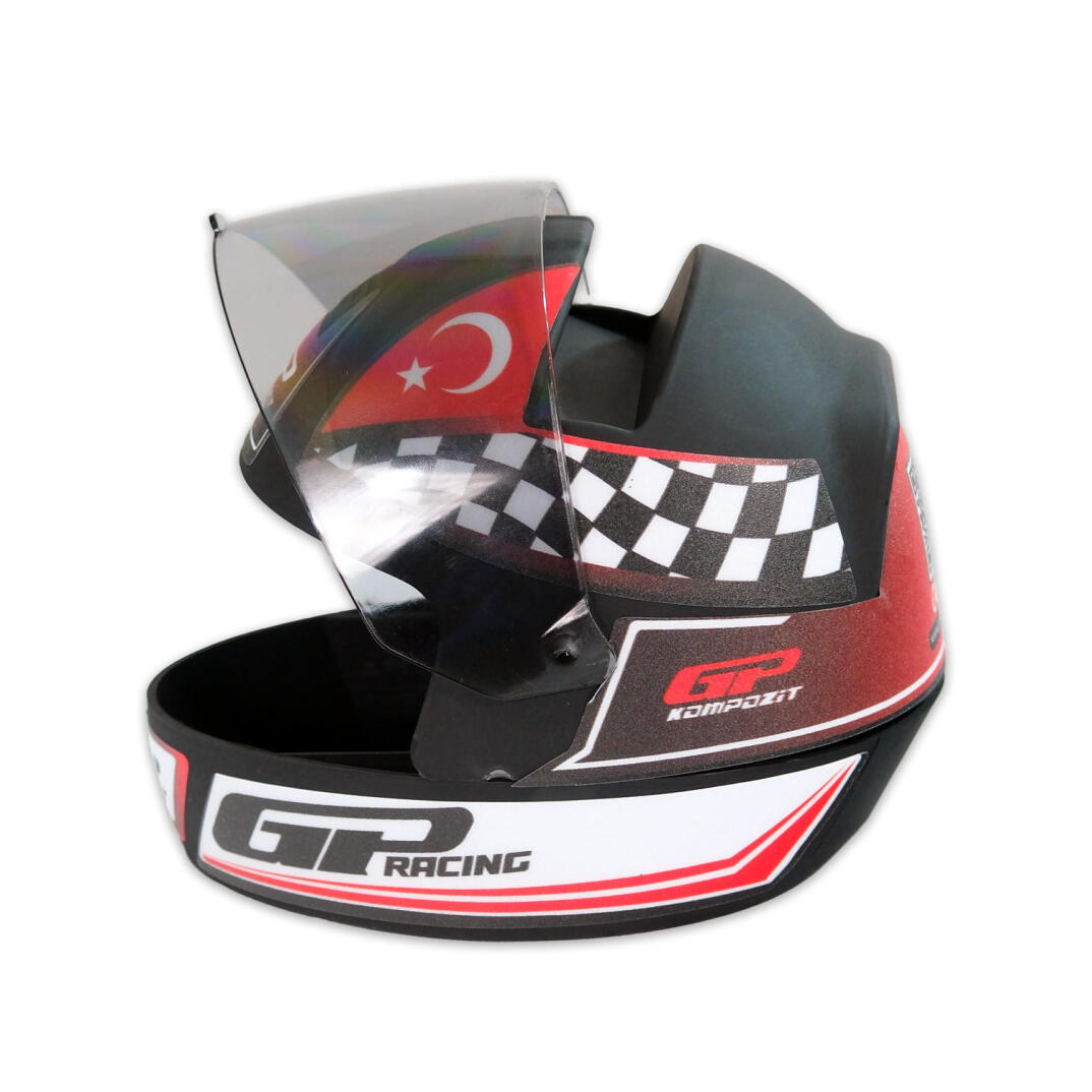 GP Kompozit DKR01 Masaüstü Dekoratif Kask - 5