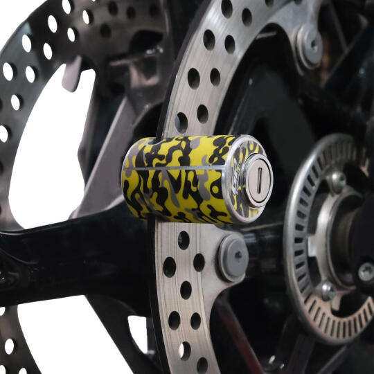 GP Kompozit DSK001 Universal Motosiklet Disk Kilidi Kamuflaj - 3