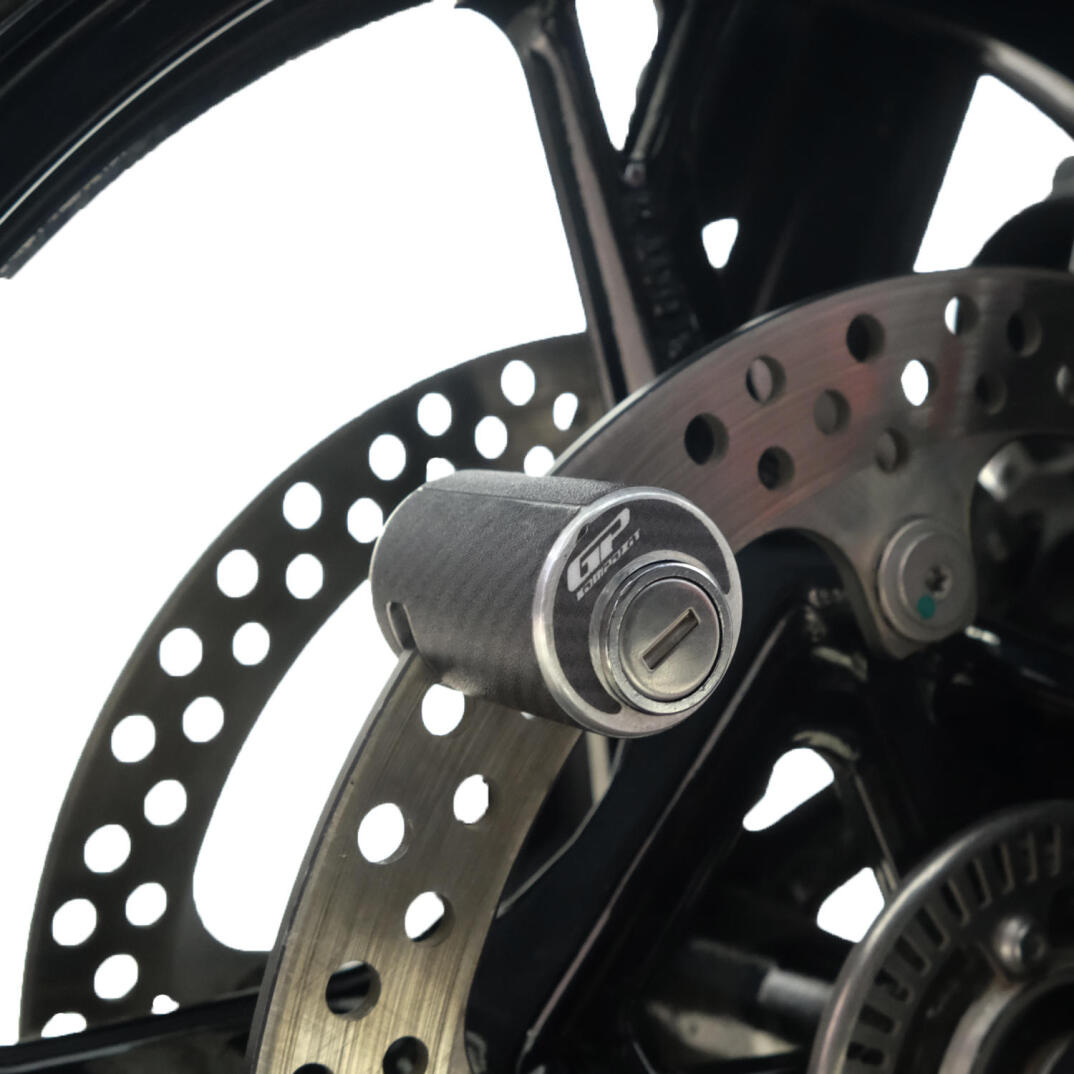 GP Kompozit DSK001 Universal Motosiklet Disk Kilidi Karbon - 3