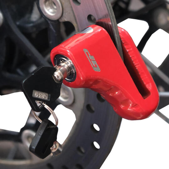 GP Kompozit DSK002 Universal Motosiklet Disk Kilidi Kırmızı - 3