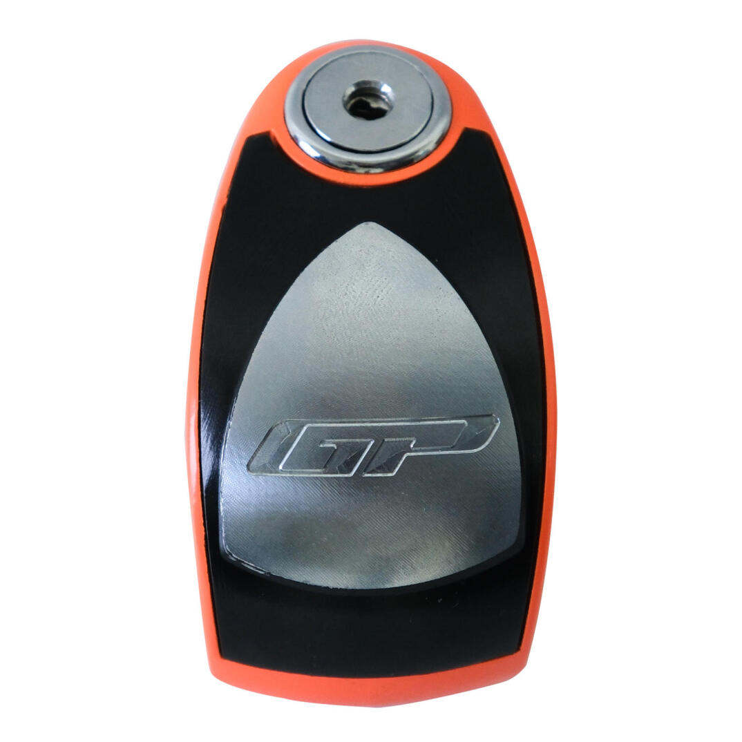 GP Kompozit DSK005 Universal Alarmlı Motosiklet Disk Kilidi Turuncu - 5