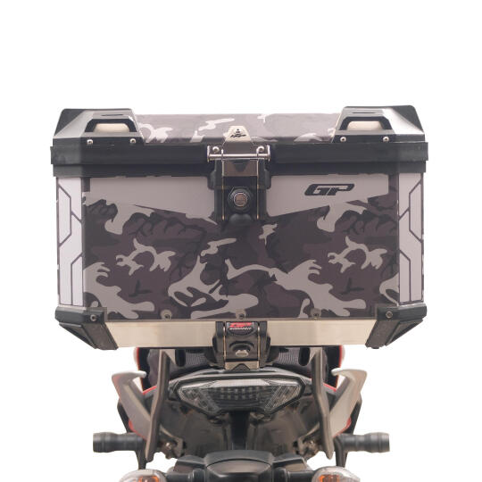 GP Kompozit DSN01 Universal 45 lt Desenli Alüminyum Motosiklet Çantası - 3