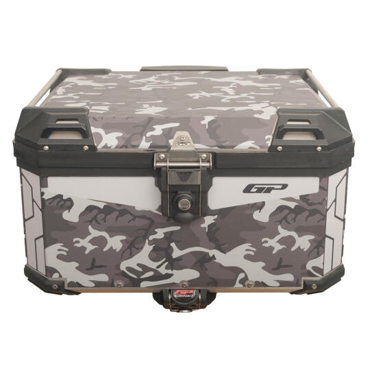 GP Kompozit DSN01 Universal 45 lt Desenli Alüminyum Motosiklet Çantası - 7