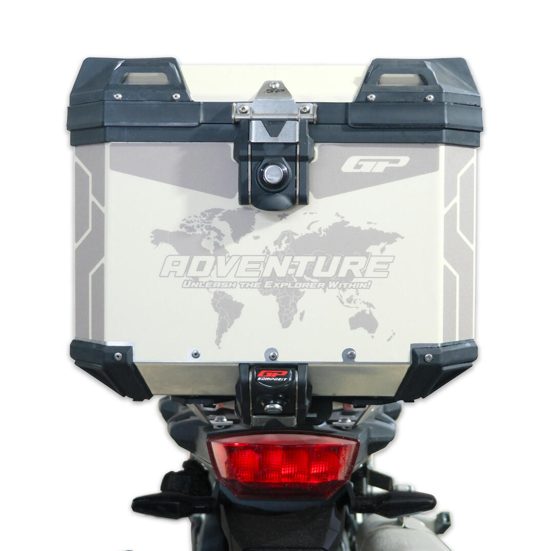 GP Kompozit DSN02 37 lt Alüminyum Motosiklet Çanta Uyumlu Sticker - 3