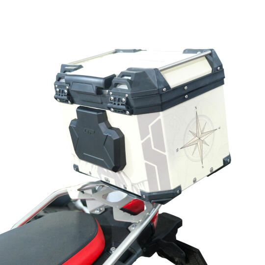 GP Kompozit DSN02 37 lt Alüminyum Motosiklet Çanta Uyumlu Sticker - 5