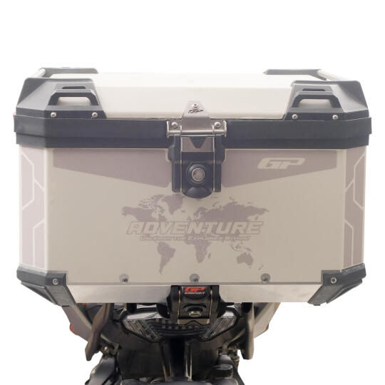 GP Kompozit DSN02 Universal 45 lt Desenli Alüminyum Motosiklet Çantası - 3