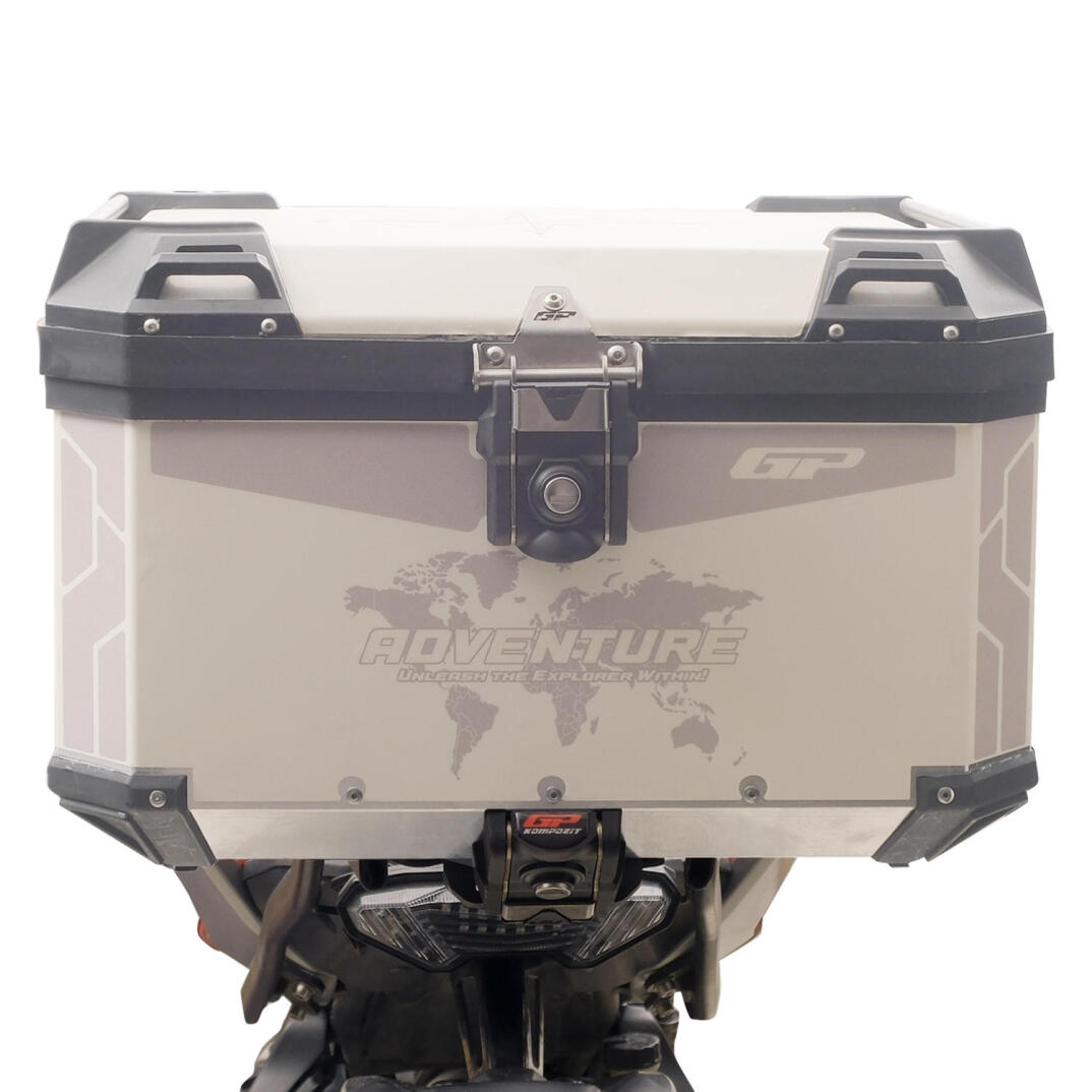 GP Kompozit DSN02 Universal 45 lt Desenli Alüminyum Motosiklet Çantası - 3