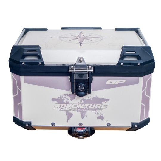 GP Kompozit DSN02 Universal 45 lt Desenli Alüminyum Motosiklet Çantası - 7