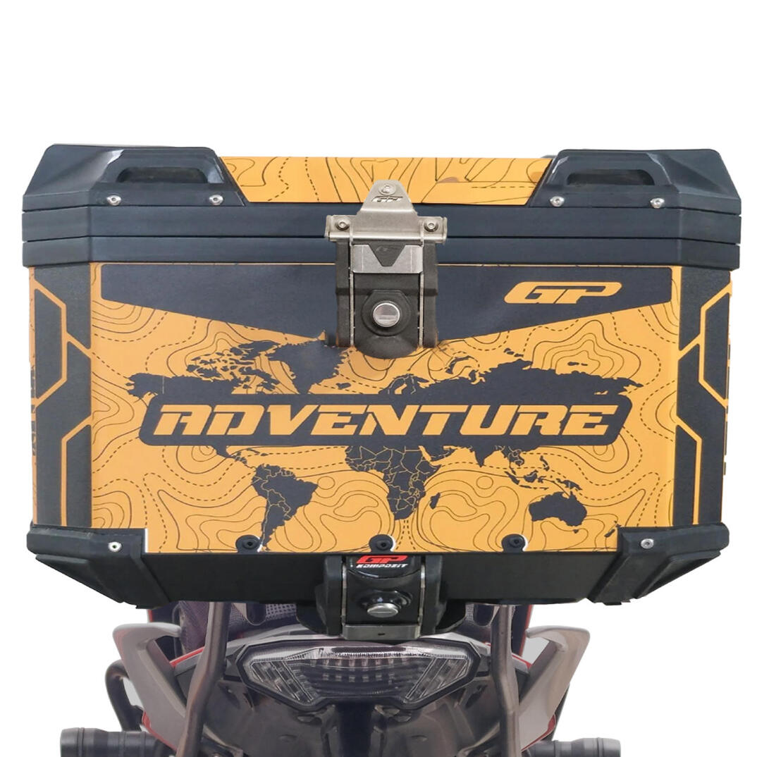 GP Kompozit DSN03 45 lt Alüminyum Motosiklet Çanta Uyumlu Sticker - 6