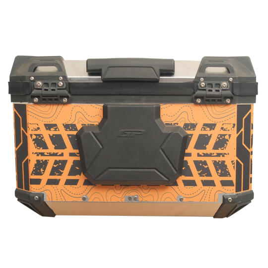 GP Kompozit DSN03 Universal 45 lt Desenli Alüminyum Motosiklet Çantası - 6